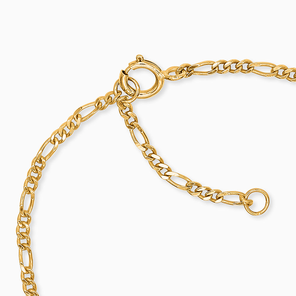 Kinder Armband 375er Gold ID Glaube, Liebe & Hoffnung