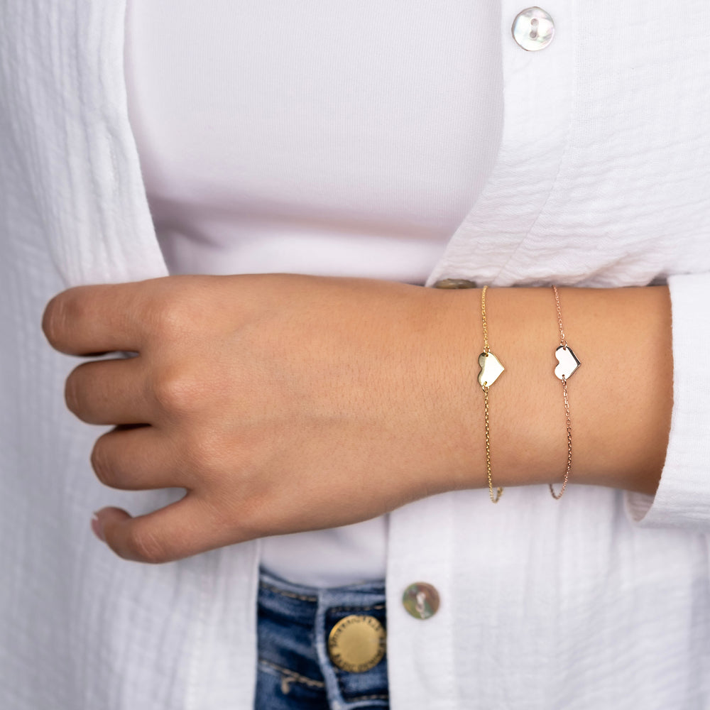 Engelsrufer Damen Armband mit Herz silber / gold / rosé