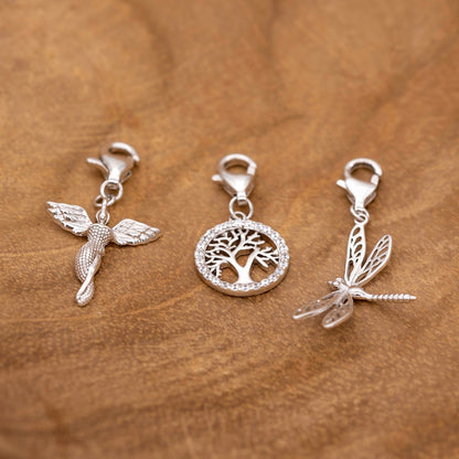 Engelsrufer Charm silber Libelle Dragonfly