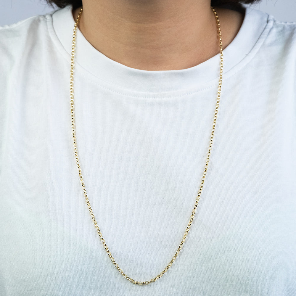 Ankerkette 925er Silber Gold