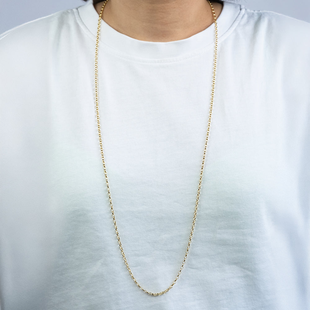 Ankerkette 925er Silber Gold