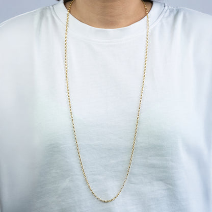 Ankerkette 925er Silber Gold