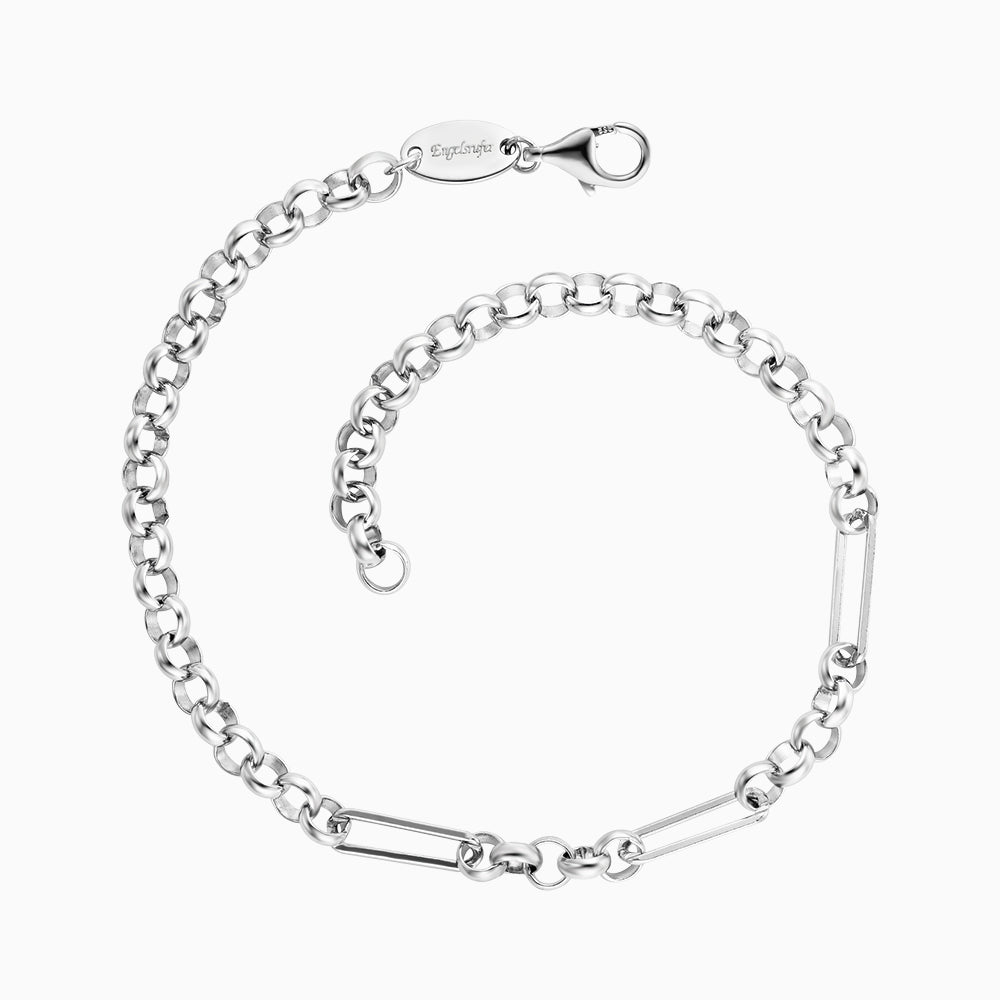Engelsrufer women's anchor bracelet for charm silver mix