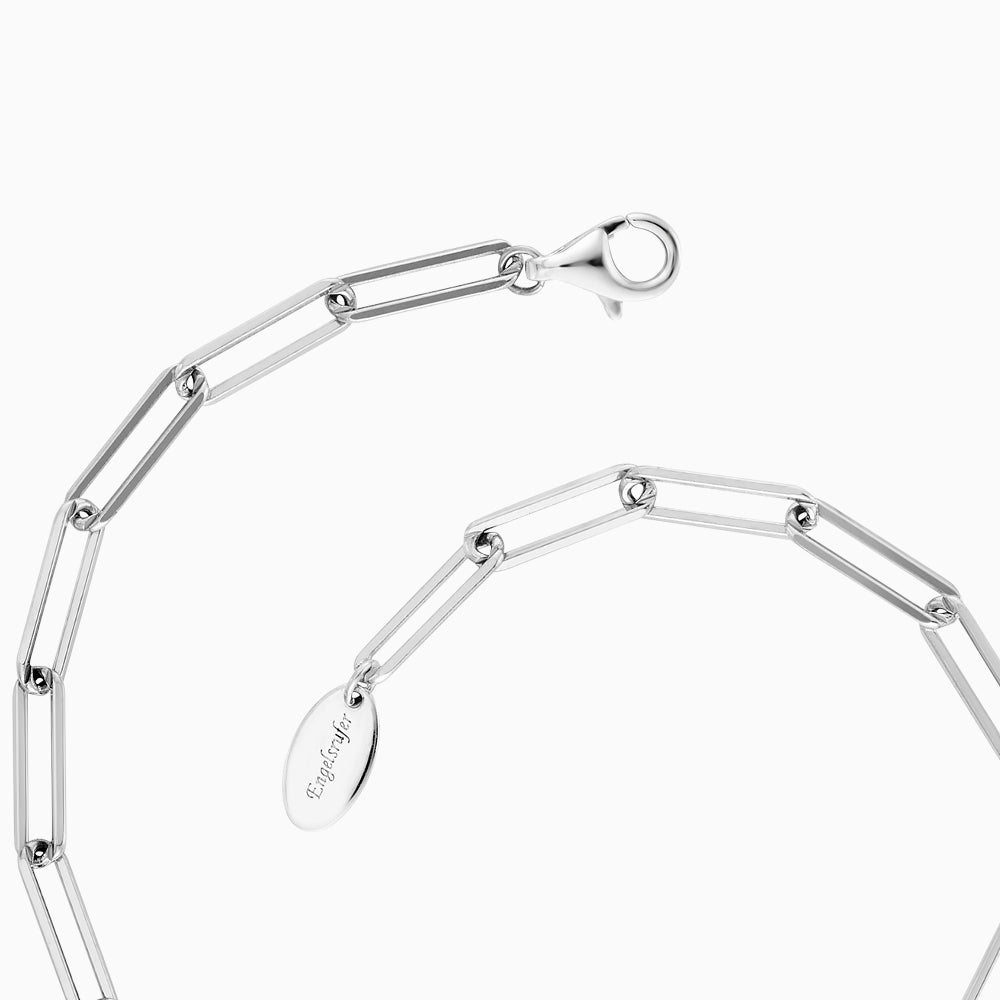Engelsrufer women's anchor bracelet for charms silver narrow