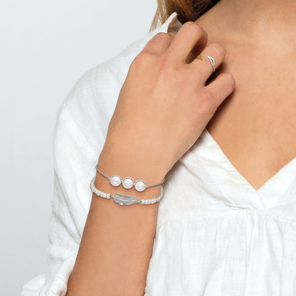 Engelsrufer Silber Armband Damen mit Muschelkern - Perle