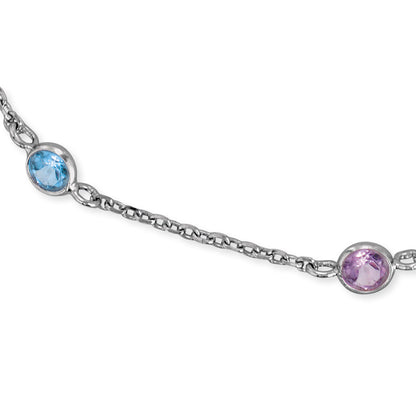 Engelsrufer women's bracelet Moonlight with multicolored zirconia