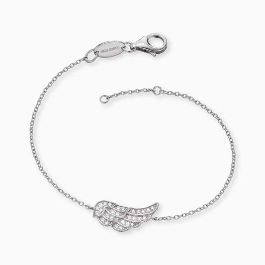 Engelsrufer Damen Armband Flügel mit Zirkonia silber / gold / rosé