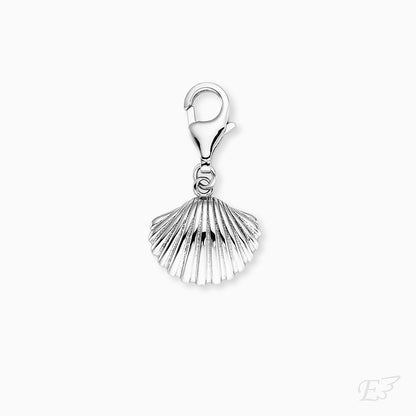 Engelsrufer Charm for Charm Bracelet 925 Sterling Silver Aloha Shell