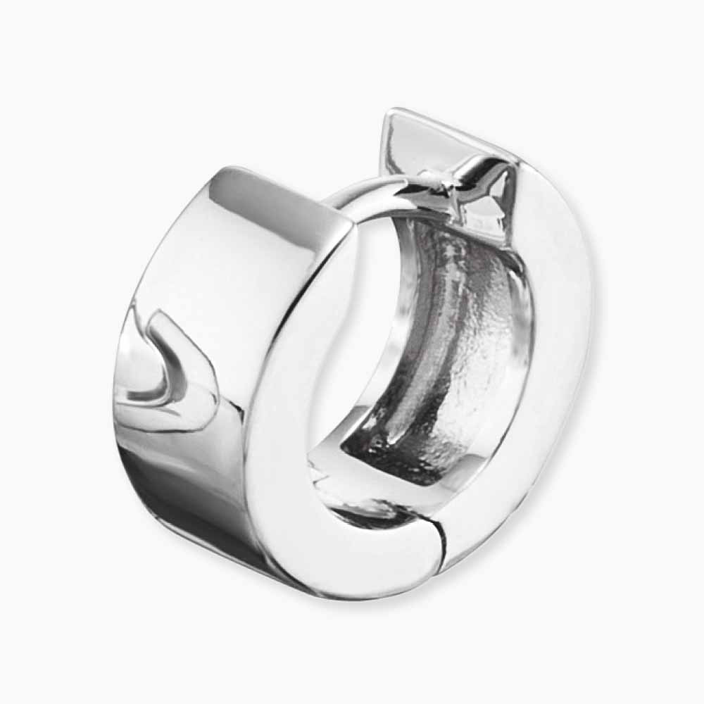 Engelsrufer women's hoop earrings silver Lena