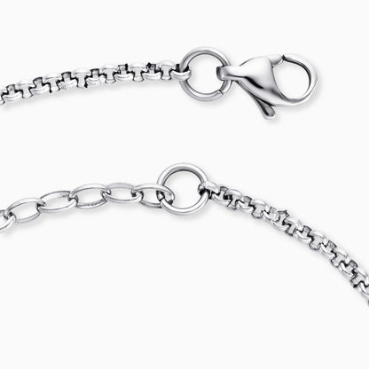 Engelsrufer anklet heart stainless steel ladies with pearls rose