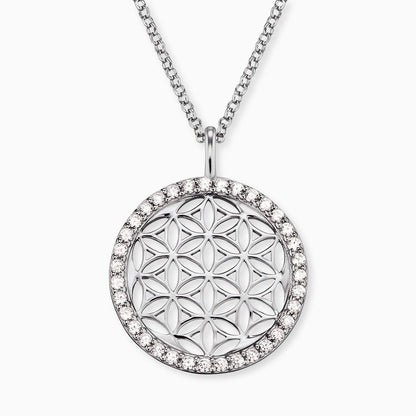 Engelsrufer necklace flower of life with zirconia