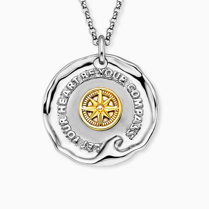 Engelsrufer necklace women's real silver bicolor talisman