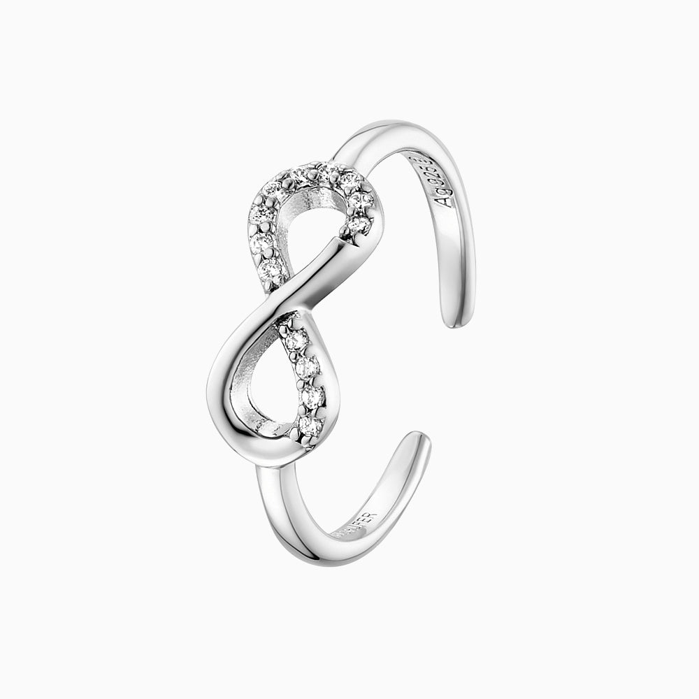 Engelsrufer Ring Damen Silber Infinity mit Zirkonia