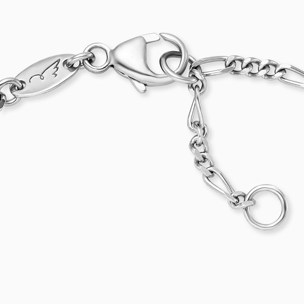 Engelsrufer girls children's bracelet silver with white horse pendant