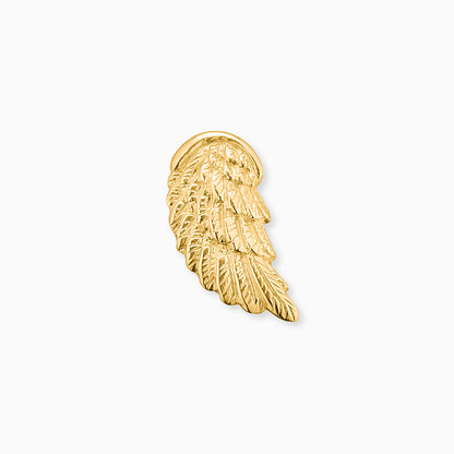 Engelsrufer children's earrings wings sterling silver gold-plated