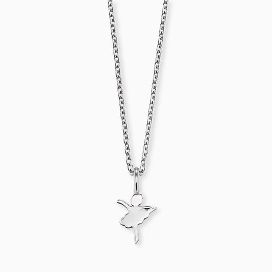 Engelsrufer girls' children's necklace silver with ballerina pendant