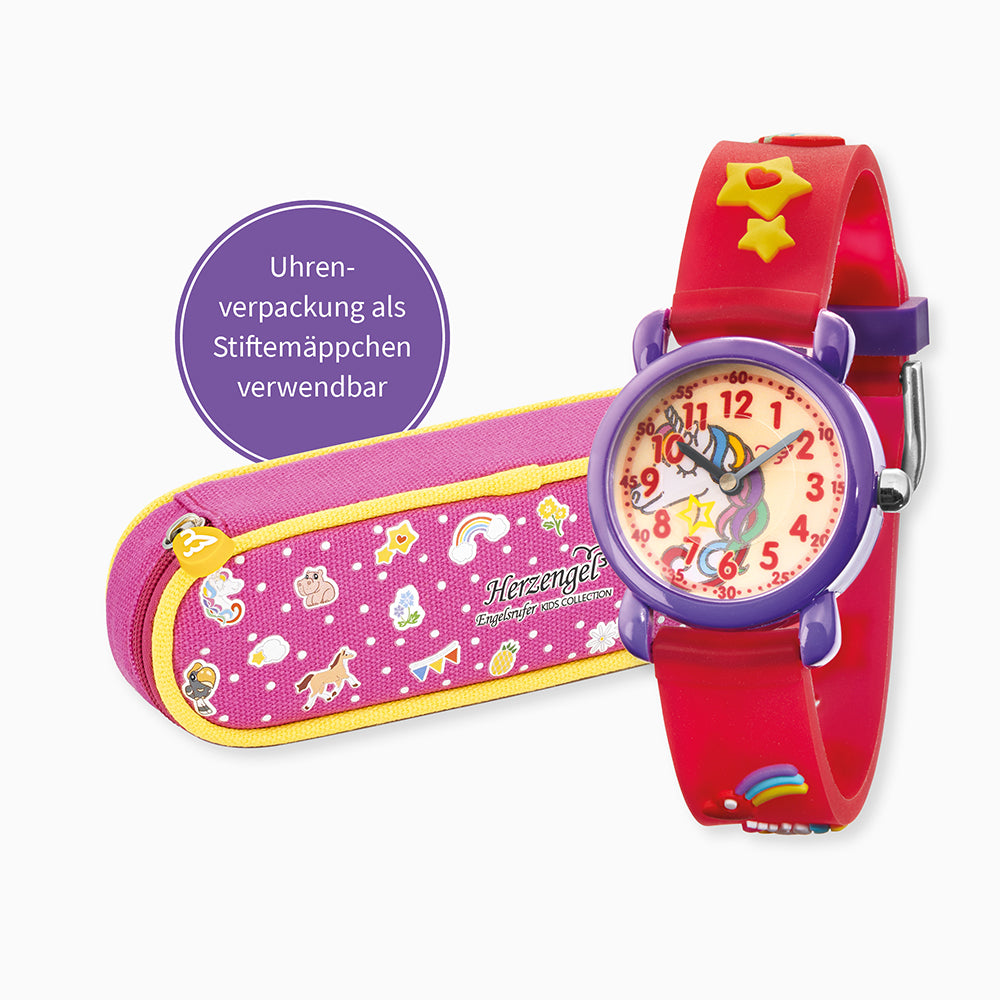 Engelsrufer children's watch set with unicorn motifs